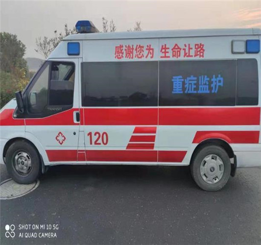 察哈尔右翼中救护车出租服务案例3